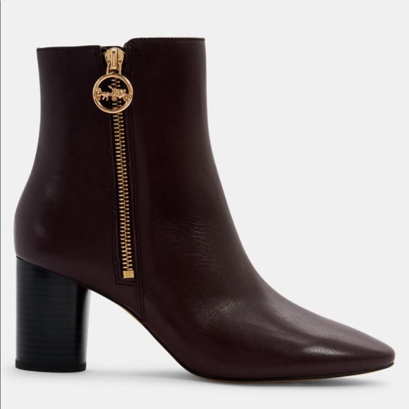 🎀Coach Iris🌸 Leather Booties - Picture 3 of 11